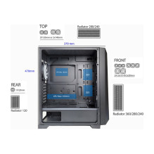 „Xilence Performance C XG131“, X712.RGB