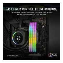 „Corsair Vengeance RGB CMH96GX5M2B7000C40“ atminties modulis „Corsair Vengeance RGB CMH96GX5M2B7000C40“ atminties modulis