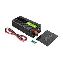 Green Cell PowerInverter LCD 12V 500W/1000W Car Inverter with Display - Pure Sine Power Adapter/Inverter Green Cell PowerInverter LCD 12V 500W/1000W Car Inverter with Display - Pure Sine Power Adapter/Inverter