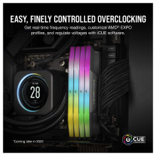 Corsair Vengeance RGB CMH32GX5M2B6400Z32 memory module Corsair Vengeance RGB CMH32GX5M2B6400Z32 memory module