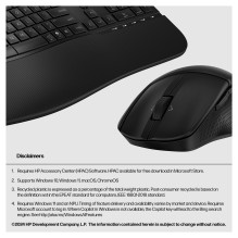 HP 685 Comfort Dual-Mode and Mouse Combo keyboard