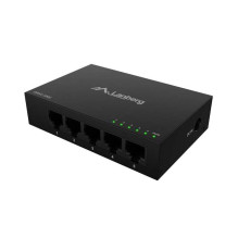 LANBERG DSM1-1005 komutatorius 5x 1GB / S nevaldomas gigabitinis ethernet stalinis 12V (metaline korpusas) LANBERG DSM1-1005 komutatorius 5x 1GB / S nevaldomas gigabitinis ethernet stalinis 12V (metaline korpusas)