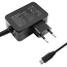 Qoltec 52386 GaN POWER PRO charger , 1xUSB-C , 65W , 5-20V , 3-3.25A , Black Qoltec 52386 GaN POWER PRO charger , 1xUSB-C , 65W , 5-20V , 3-3.25A , Black