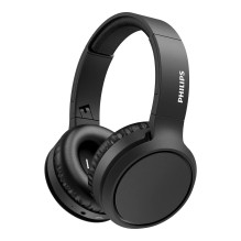 Philips Wireless Headphones TAH5205BK / 00 Bluetooth 40 mm drivers / closed-back Compact folding Black