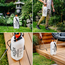 Pressure Sprayer ADLER AD 6809 manual 8L White, Orange Pressure Sprayer ADLER AD 6809 manual 8L White, Orange