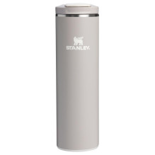 Heat retaining cup Stanley The Transit Fliptop 0.470l, grey