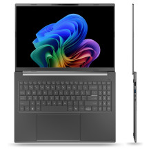 Acer Aspire 16 AI OLED A16-61M-R0G4 RYZ AI R5-340 / 16GB / 512SSD / W11 Pradinis puslapis / JAV anglų / QWERTY išdėstyma