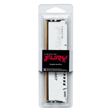 KINGSTON FURY Beast 16GB DIMM DDR5 5600MT/s DDR5 CL40 balta XMP atmintis