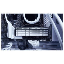 KINGSTON FURY Beast 16GB DIMM DDR5 5600MT/s DDR5 CL40 balta XMP atmintis
