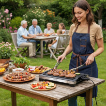 Electric Grill ADLER AD 6613 Table grill 3000W Black Electric Grill ADLER AD 6613 Table grill 3000W Black