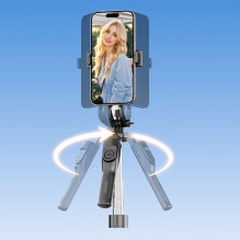 Selfie stick Orico SPM190 tripod 1 / 4" for phone camera with 360 degree rotation Bluetooth 5.2 - black