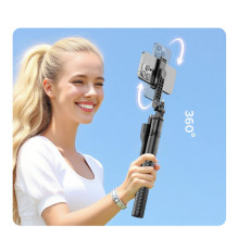 Selfie stick Orico SPM190 tripod 1 / 4" for phone camera with 360 degree rotation Bluetooth 5.2 - black