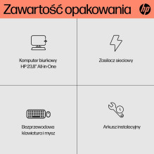 HP 24-cr0312nw AMD Ryzen™ 5 7520U 60,5 cm (23,8 colio) 1920 x 1080 pikselių „viskas viename“ kompiuteris 16 GB LPDDR5-SD