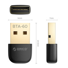 Orico BTA-60 Bluetooth 6.0 Adapter - Black Orico BTA-60 Bluetooth 6.0 Adapter - Black