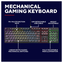 Trust GXT 871 Zora keyboard