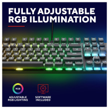 Trust GXT 871 Zora keyboard