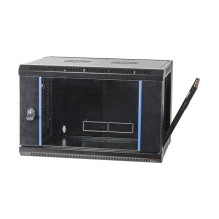 19 colių Wandgehäuse Flat Pack 6HE, Tiefe 450 mm, schwarz 19 colių Wandgehäuse Flat Pack 6HE, Tiefe 450 mm, schwarz