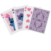 Disney Stitch žaidimo kortos Bicycle