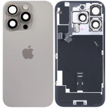 Galinis dangtelis skirtas iPhone 16 Pro / Natural Titanium / (All parts included) / OEM