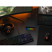 Seagate FireCuda Gaming Hub external hard drive 8 TB Micro-USB B / USB Type-A / USB Type-C 3.2 Gen 1 (3.1 Gen 1) Black Seagate FireCuda Gaming Hub external hard drive 8 TB Micro-USB B / USB Type-A / USB Type-C 3.2 Gen 1 (3.1 Gen 1) Black
