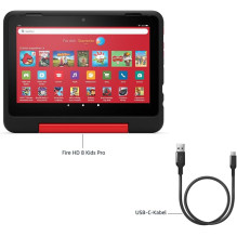 „Amazon Fire HD8 Kids Pro“ (2024 m.) 3 GB / 32 GB „Jungle Cat“