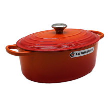 Virtuvinė Įranga - Le Creuset Signature Ovalus Keptuvė 31cm Raudona
