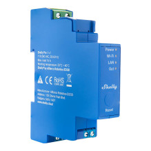 Namų automatizavimo įrenginys - Shelly Pro 1 16A Relay WiFi LAN Bluetooth Namų automatizavimo įrenginys - Shelly Pro 1 16A Relay WiFi LAN Bluetooth