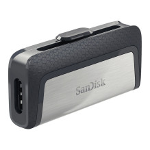 SanDisk Drive USB Ganda Ultra Tipe-C 256 GB USB flash drive