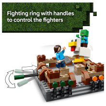 LEGO Minecraft Woodland Mansion Fighting Ring LEGO Minecraft Woodland Mansion Fighting Ring