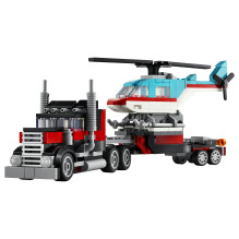 LEGO Creator Flatbed Truck with Helicopter LEGO Creator Flatbed Truck with Helicopter