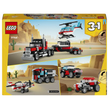 LEGO Creator Flatbed Truck with Helicopter LEGO Creator Flatbed Truck with Helicopter
