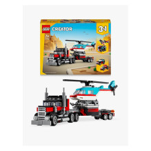 LEGO Creator Flatbed Truck with Helicopter LEGO Creator Flatbed Truck with Helicopter