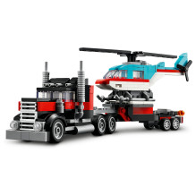 LEGO Creator Flatbed Truck with Helicopter