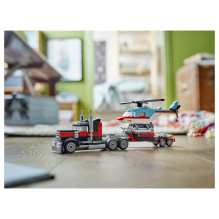LEGO Creator Flatbed Truck with Helicopter