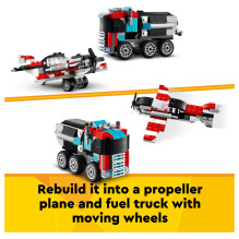 LEGO Creator Flatbed Truck with Helicopter
