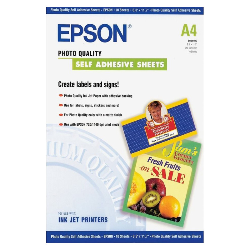 Epson Photo Quality, DIN A4, 167 g / m²