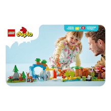 LEGO DUPLO 3in1 Wild Animal Families