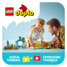 LEGO DUPLO 3in1 Wild Animal Families