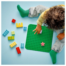 LEGO DUPLO Green Building Plate