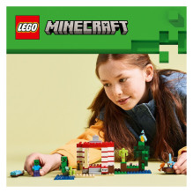 LEGO Minecraft The TNT Jungle House LEGO Minecraft The TNT Jungle House