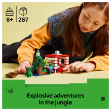 LEGO Minecraft The TNT Jungle House