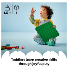 LEGO DUPLO Green Building Plate