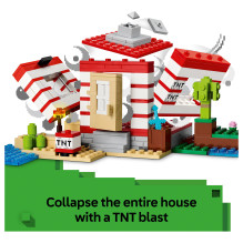 LEGO Minecraft The TNT Jungle House LEGO Minecraft The TNT Jungle House