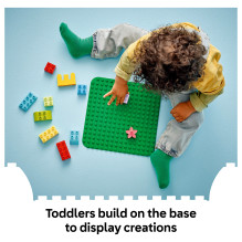 LEGO DUPLO Green Building Plate