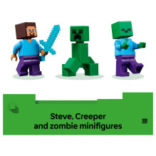 LEGO Minecraft The TNT Jungle House LEGO Minecraft The TNT Jungle House