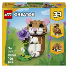 LEGO Creator Cute Hamster with a Flower 31376