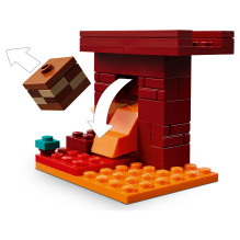 LEGO Minecraft Netherio lavos mūšis