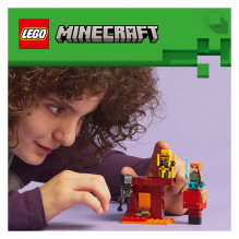 LEGO Minecraft Netherio lavos mūšis