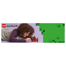 LEGO Minecraft Netherio lavos mūšis