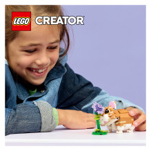 LEGO Creator Cute Hamster with a Flower 31376 LEGO Creator Cute Hamster with a Flower 31376